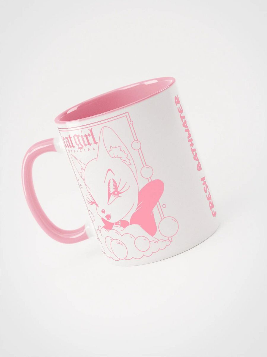 Cat Girl Bathwater Mug (PINK, Limited) product image (4)
