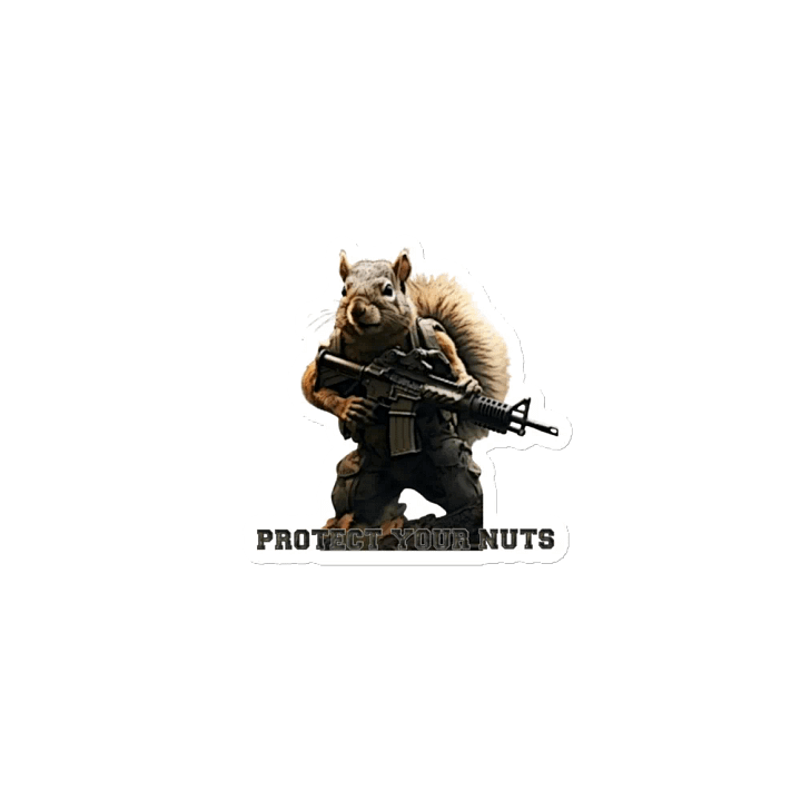 Waffles - Protect Your Nuts Magnet product image (1)