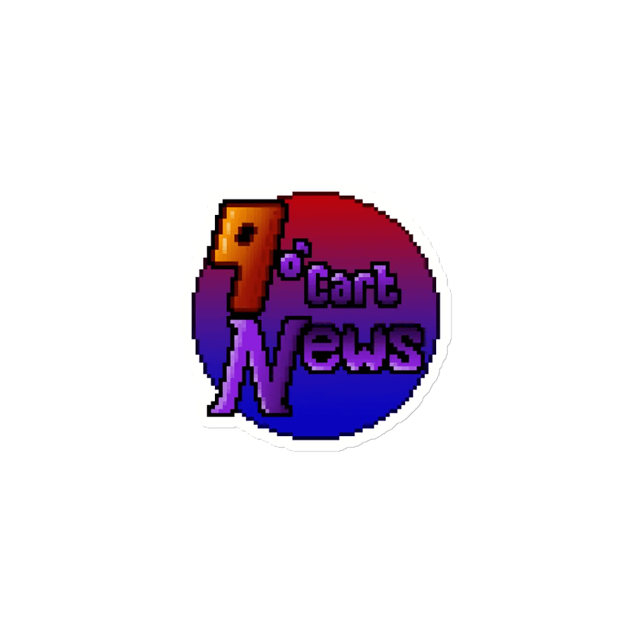 9 o'Cart News Die-Cut Magnets product image (1)