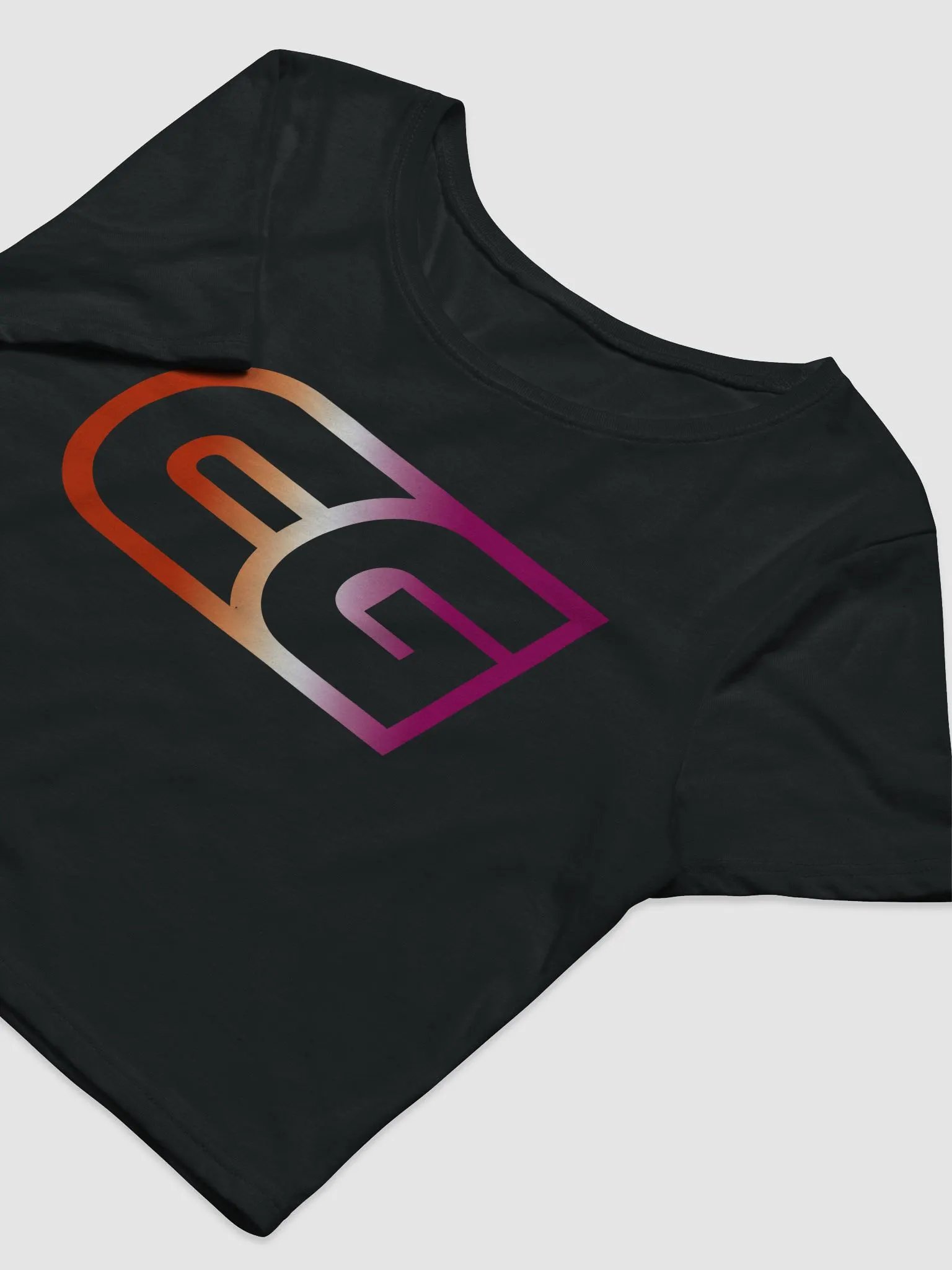 Lesbian Pride Crop Top product image (5)