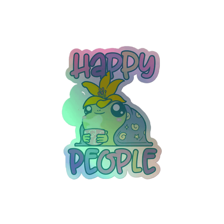 'Cozy' Holographic Sticker product image (2)
