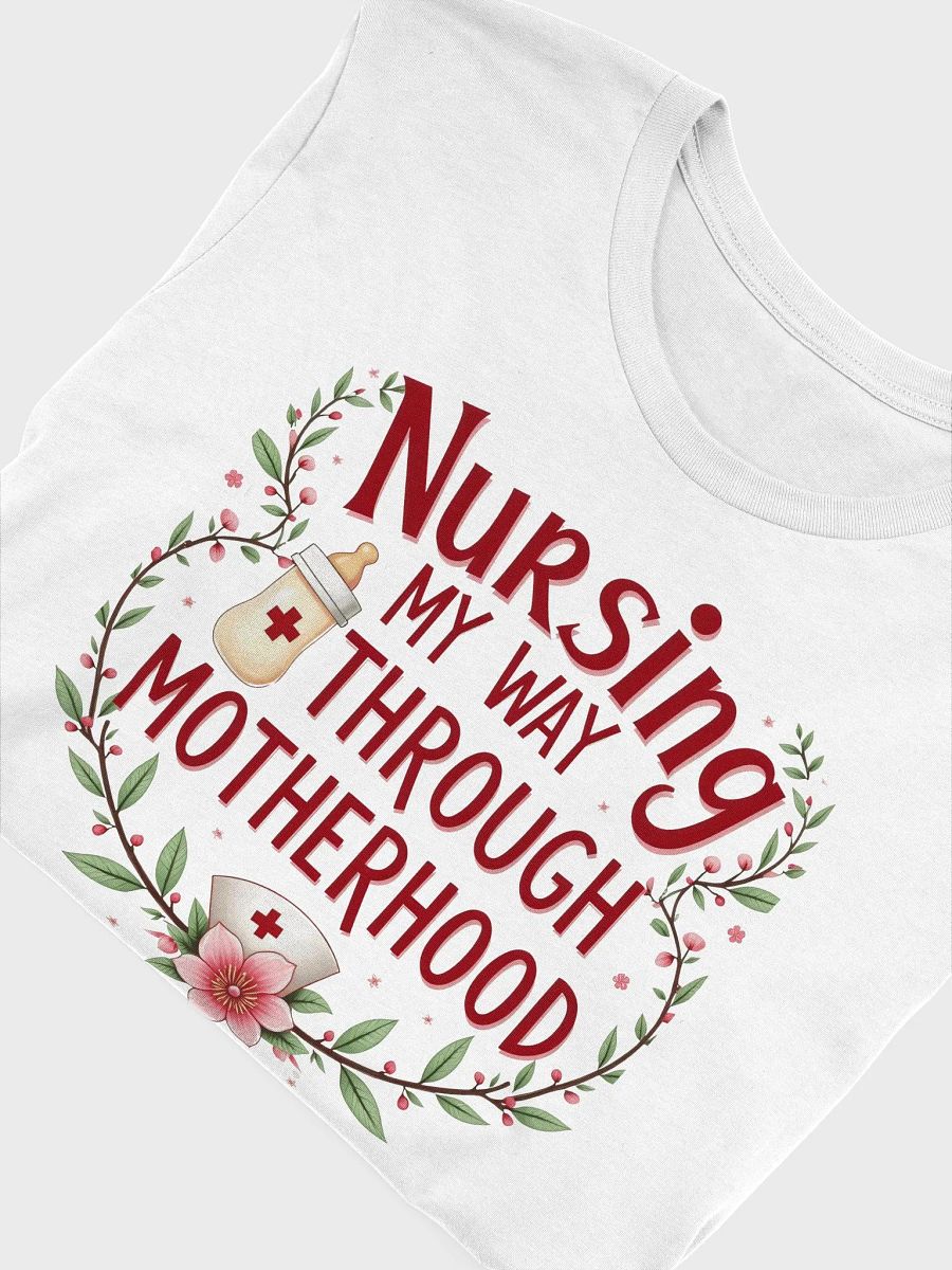 Nurse Mom Floral T-Shirt product image (48)