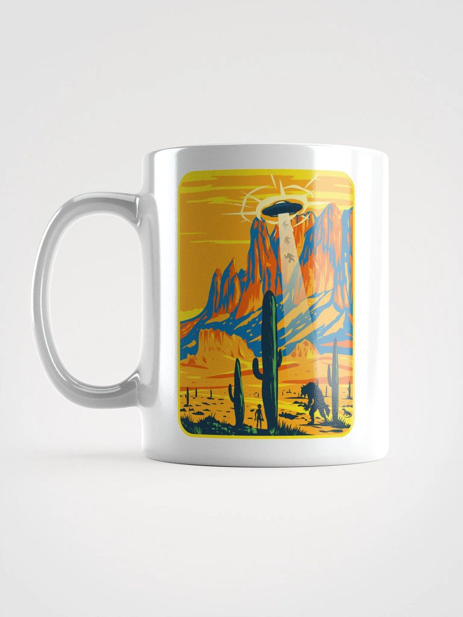 Skinwalker UFO Abduction White Mug product image (2)