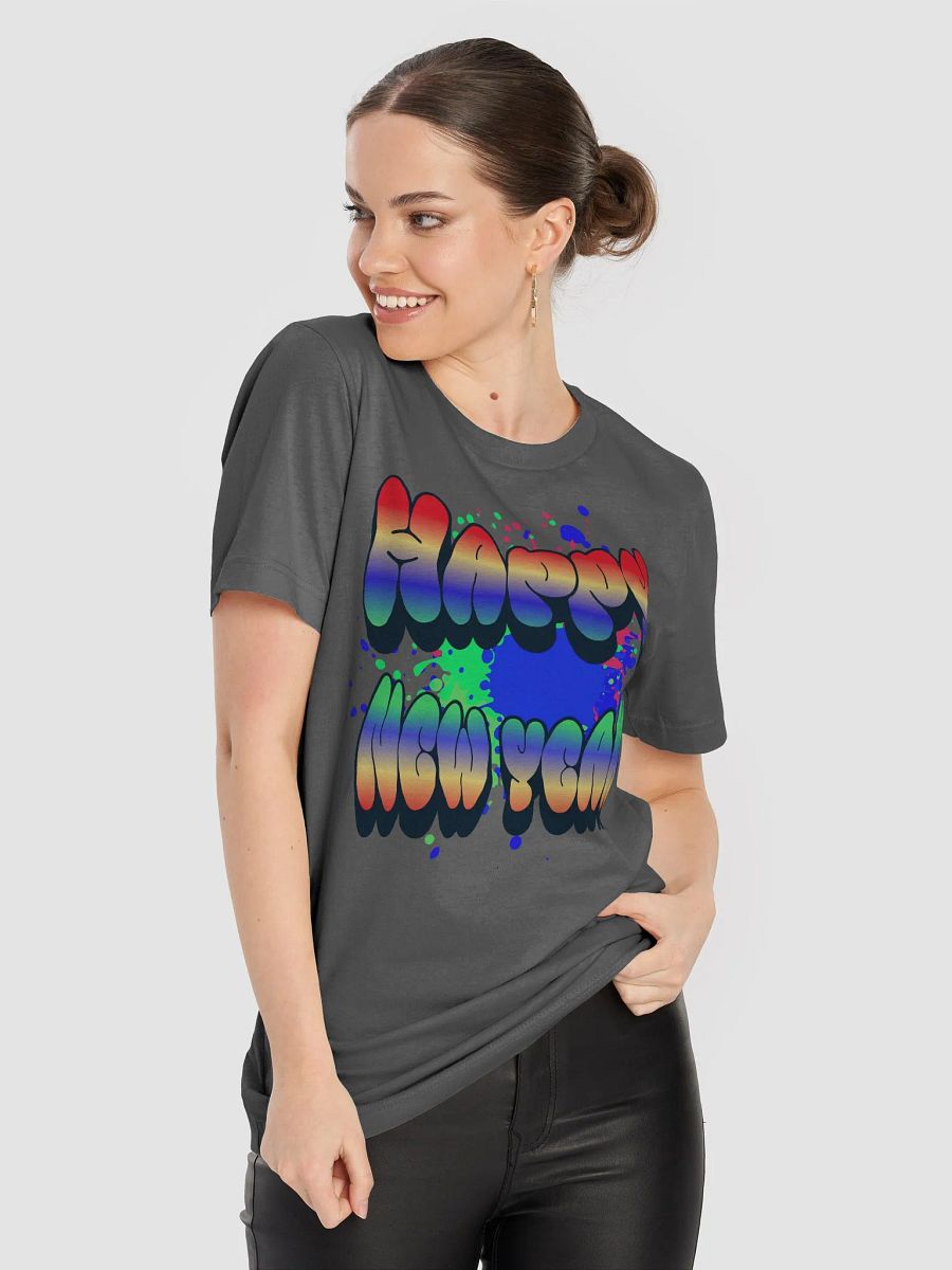 Happy New Years - Colorful Graffiti Design T-shirt product image (1)