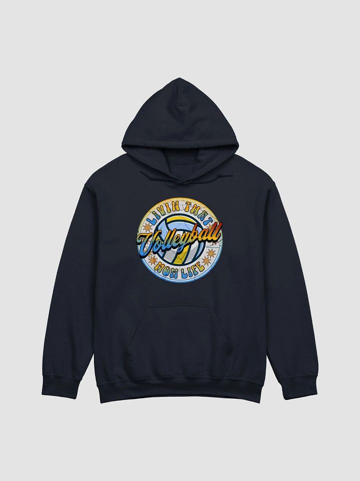 Livin That Mom Life Volleyball Classic Hoodie product image (11)