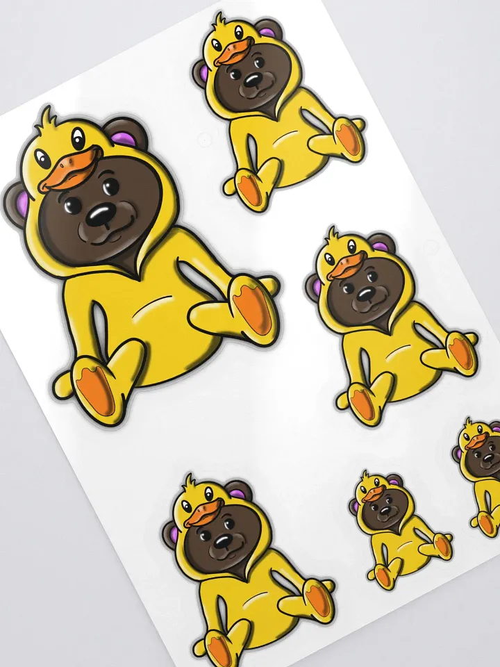 Squishy Bear 6Stickers product image (1)