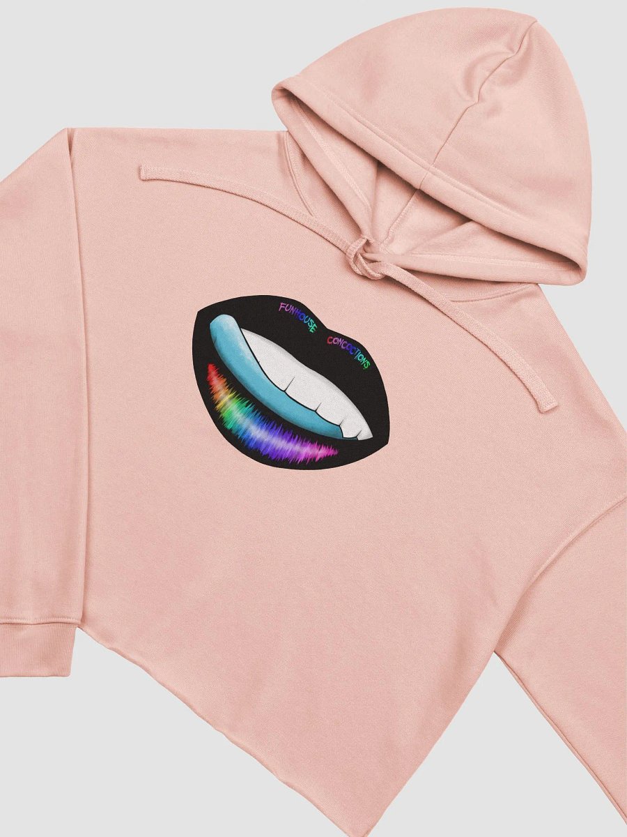 Rainbow Lips Crop Hoodie product image (3)