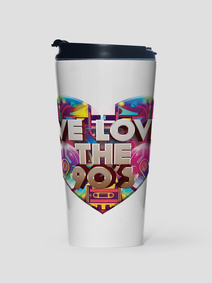 We Love Steel Travel Mug product image (1)