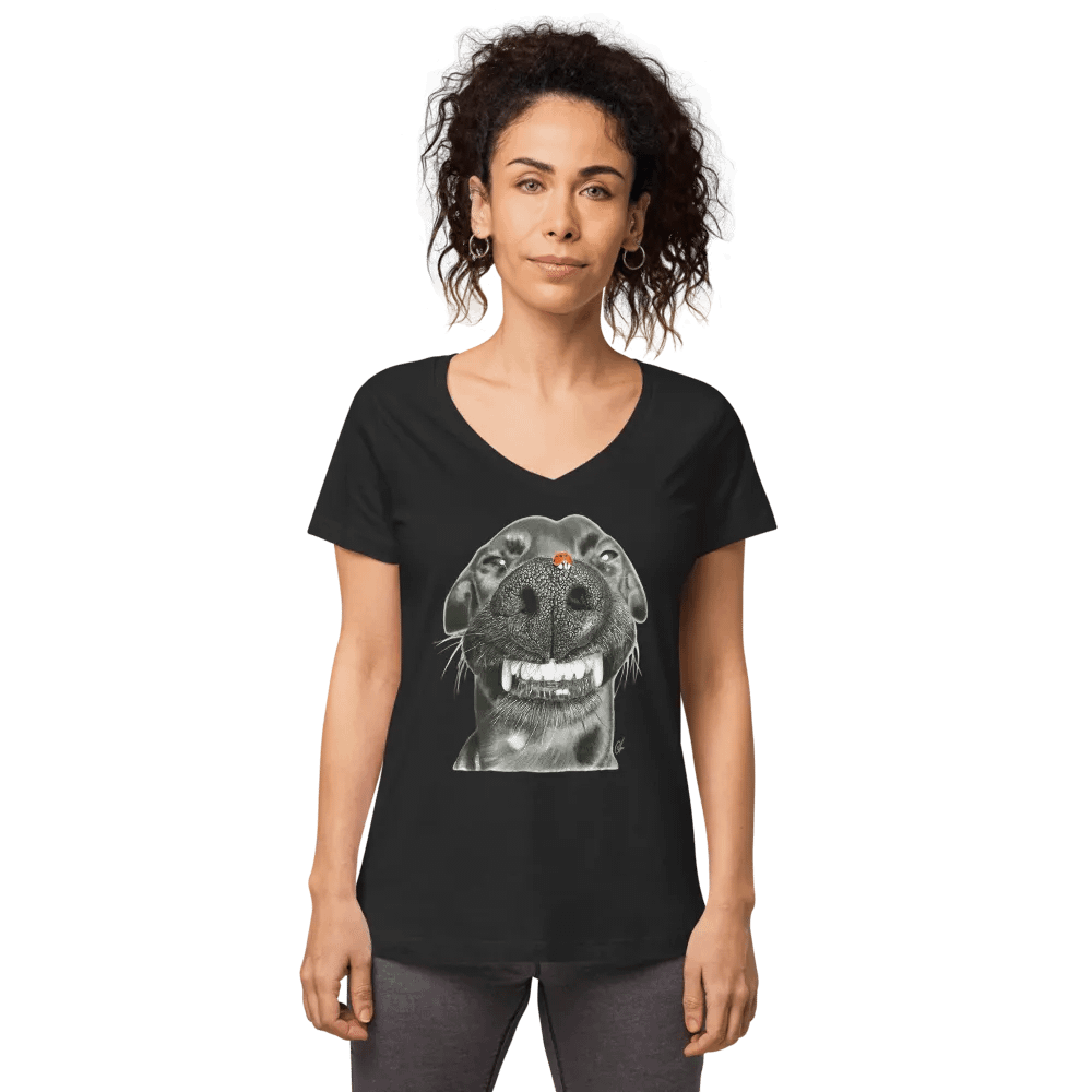 Doggo V-Neck Shirt product image (1)