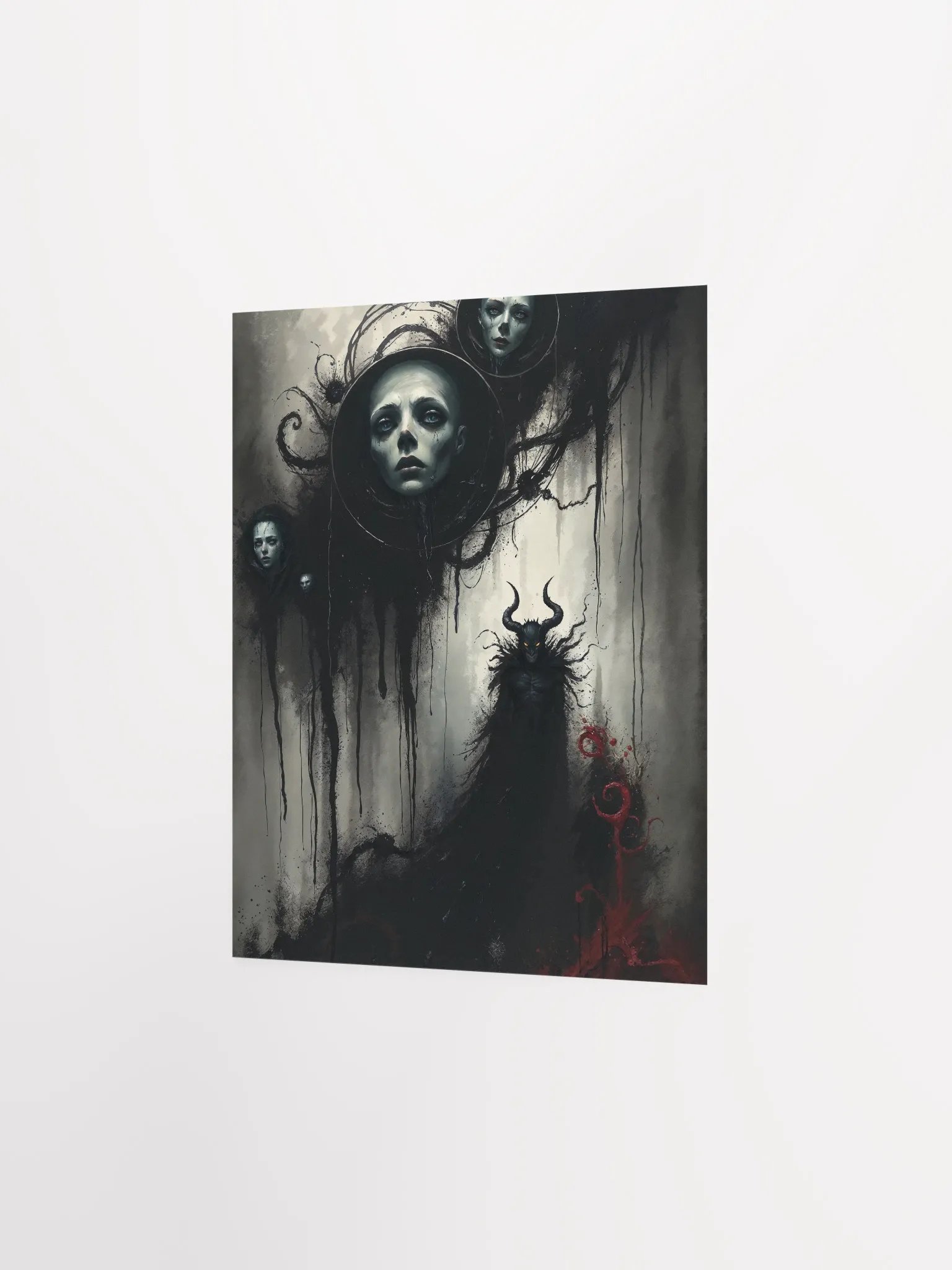 Ethereal Faces Matte Poster product image (12)