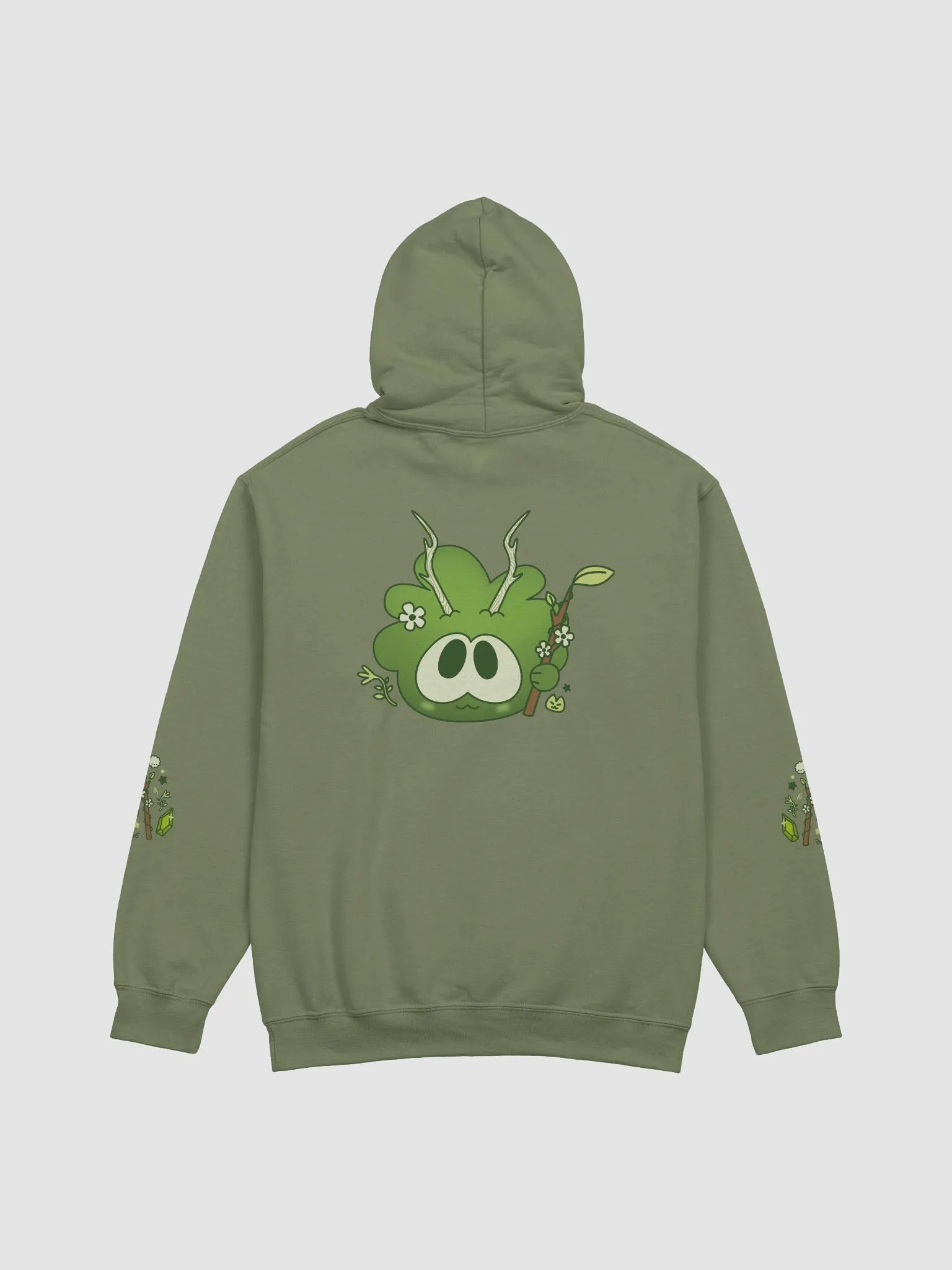 forest dweller hoodie (dark text) product image (4)