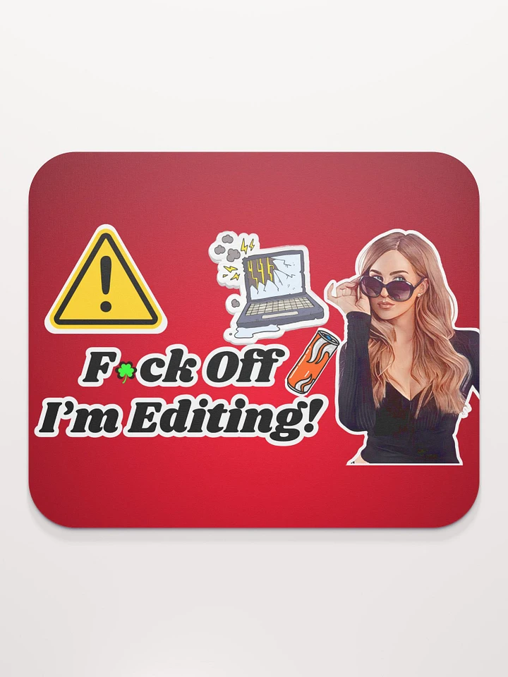 Editor Diane F*ck Off I'm Editing Classic Mouse Pad product image (2)