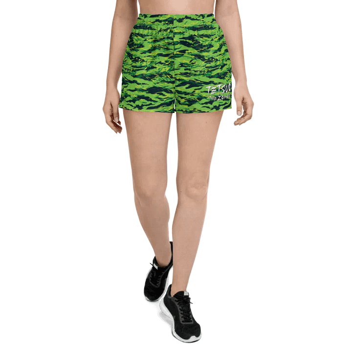 Green Camo Gym Shorts product image (2)