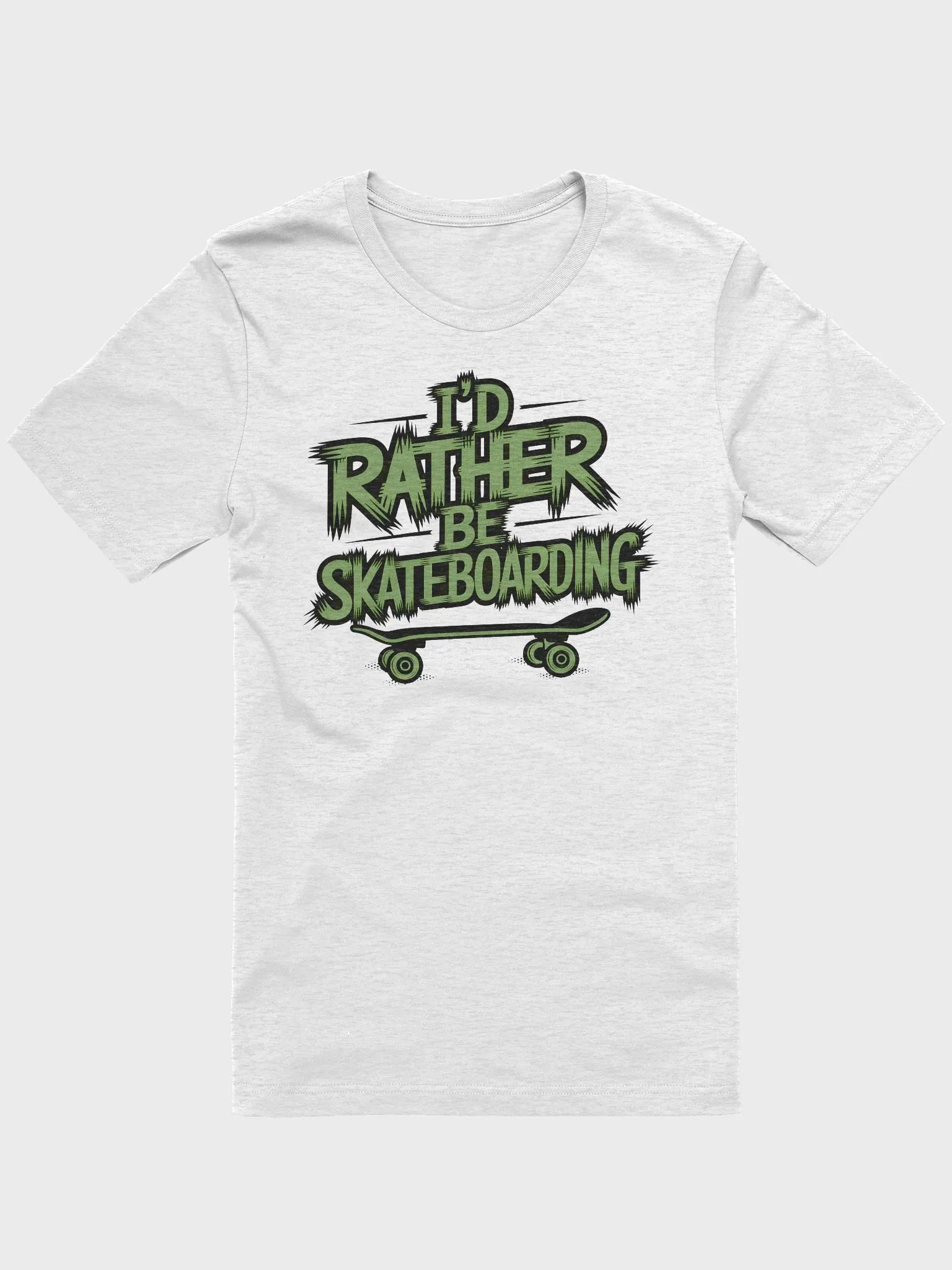 “I’D RATHER BE SKATEBOARDING