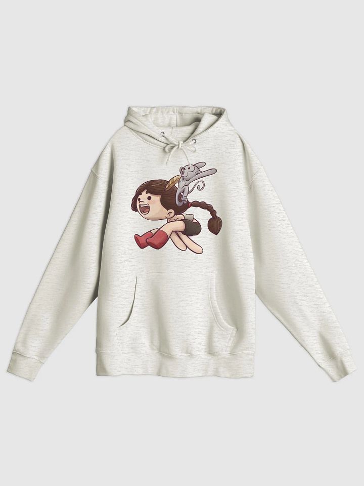 She & Her Pet | Lane Seven Premium Pullover Hoodie product image (1)