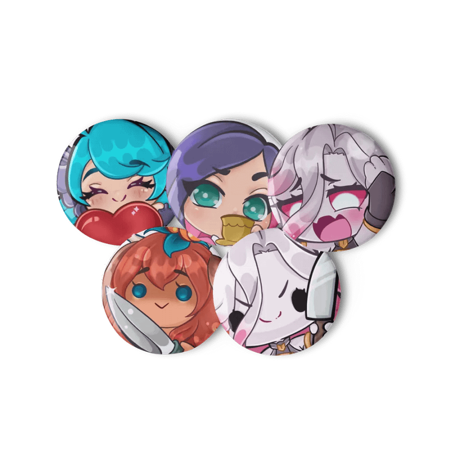 Set of Pins - LoL emotes product image (2)