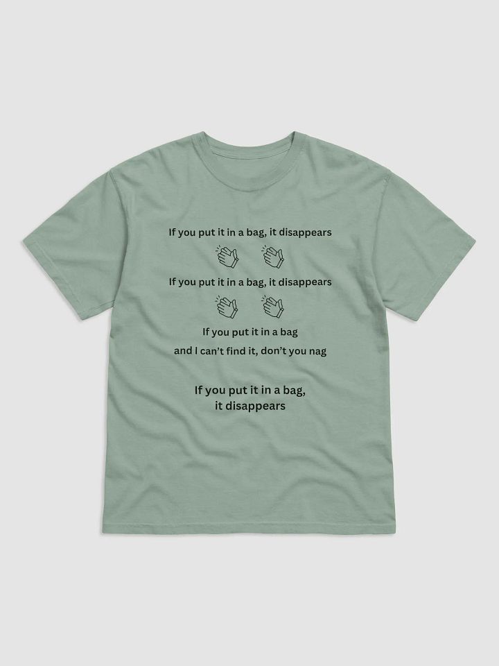 Printed T-Shirt - If you put it in a bag product image (1)