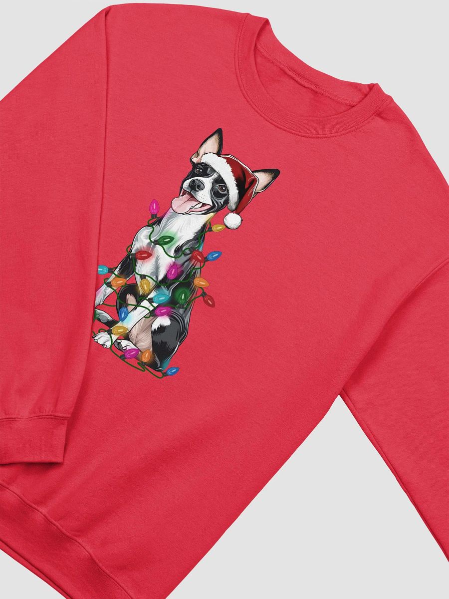Funny Rat Terrier(Black & White) Christmas Sweatshirt product image (18)