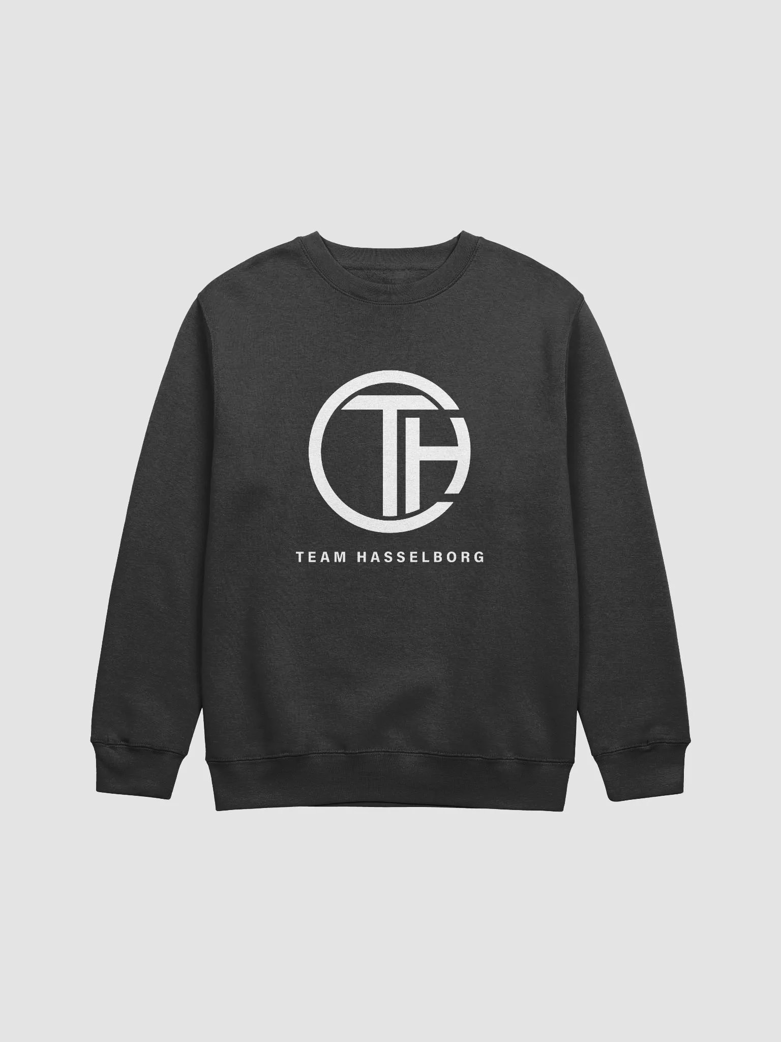 Hasselborg Logo Sweatshirt - Black product image (1)