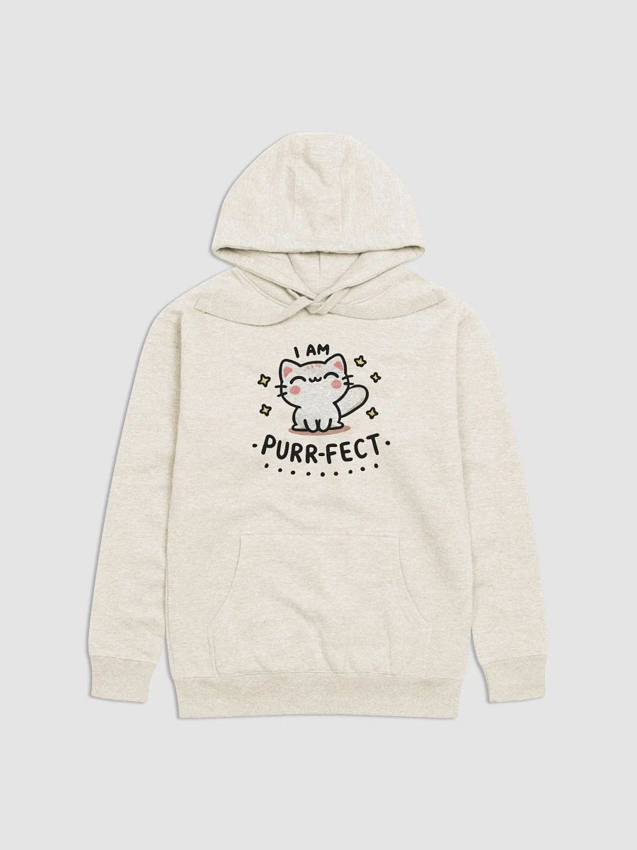 I am purr-fect hoodie product image (1)