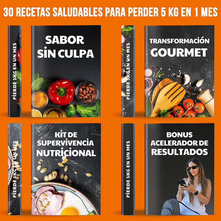 30 Recetas Saludables para Perder 5 kg en 1 Mes product image (1)
