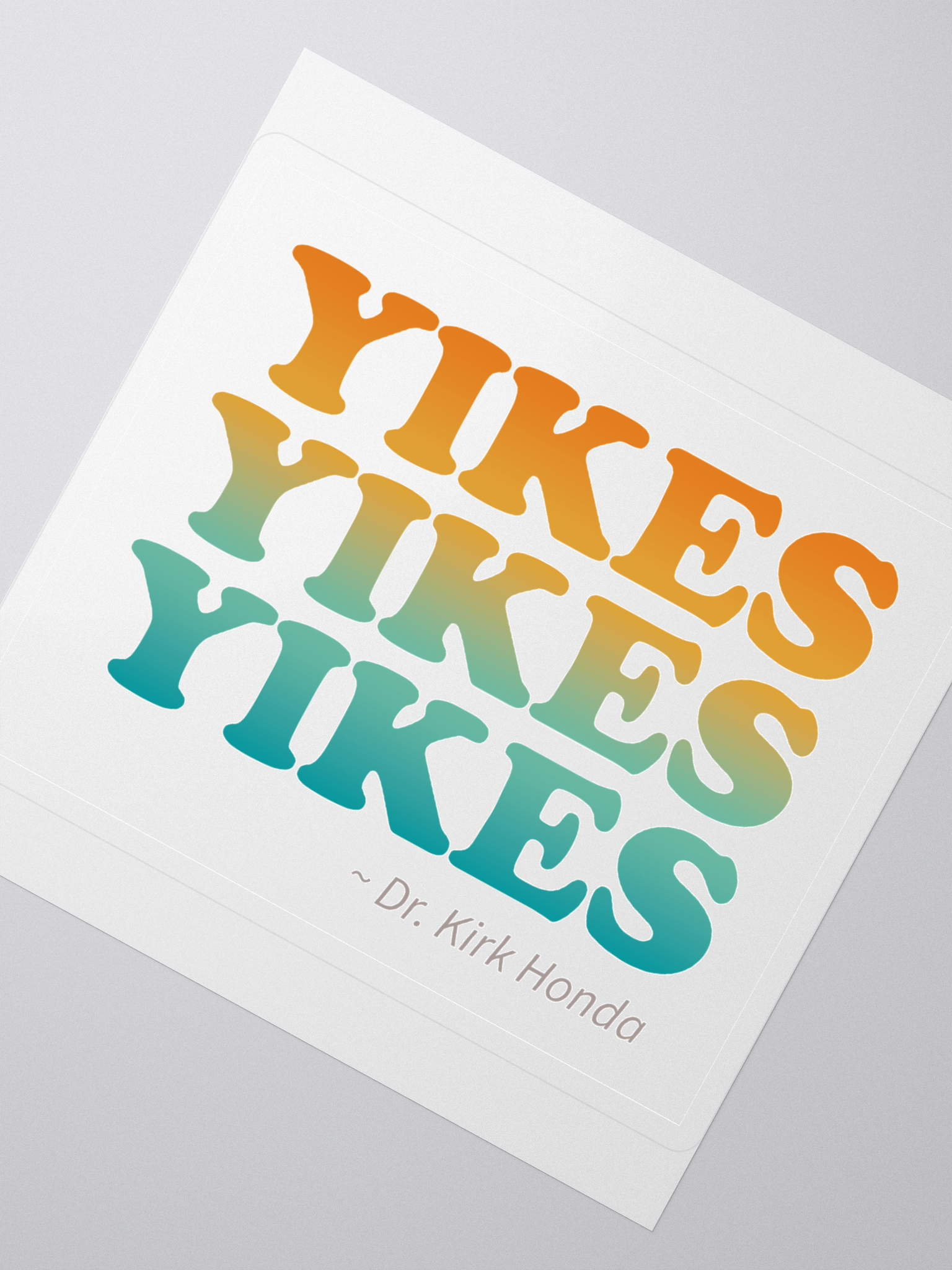 Triple Yikes - Sticker product image (2)