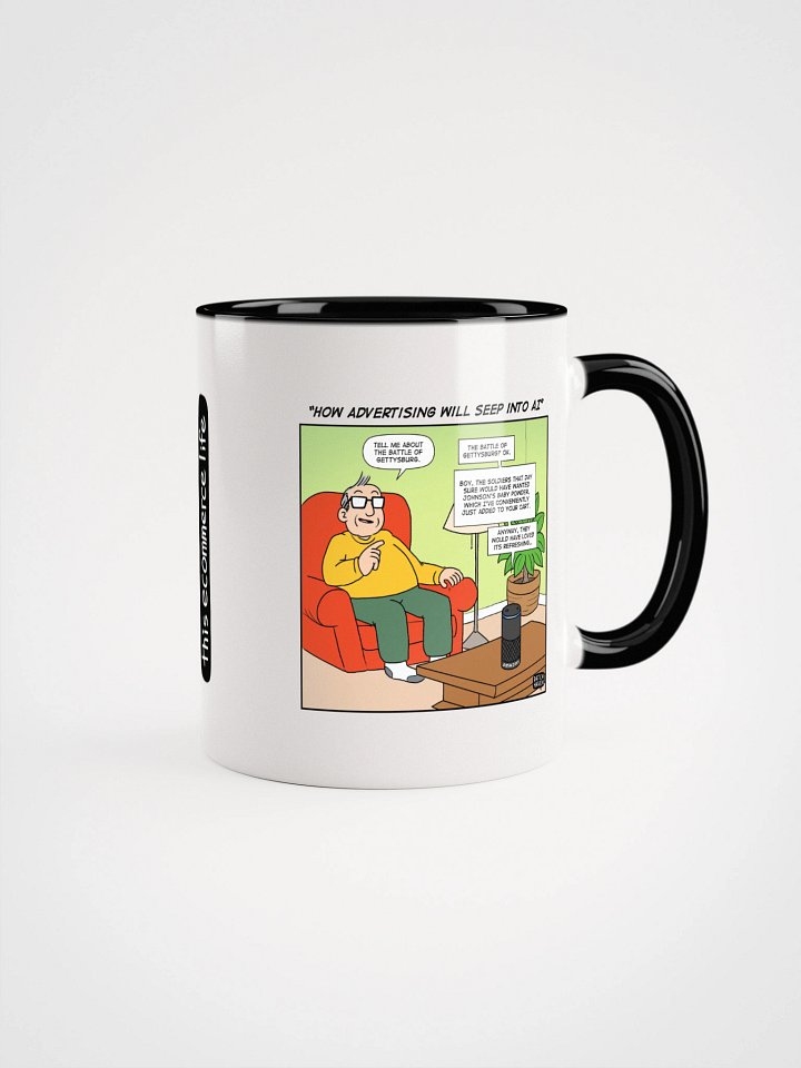 "How advertising will seep into AI" mug product image (1)