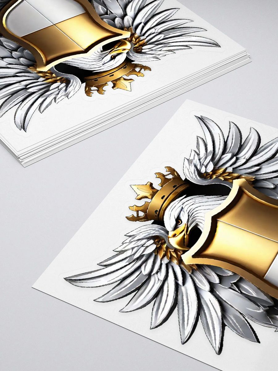 White eagle sticker product image (4)