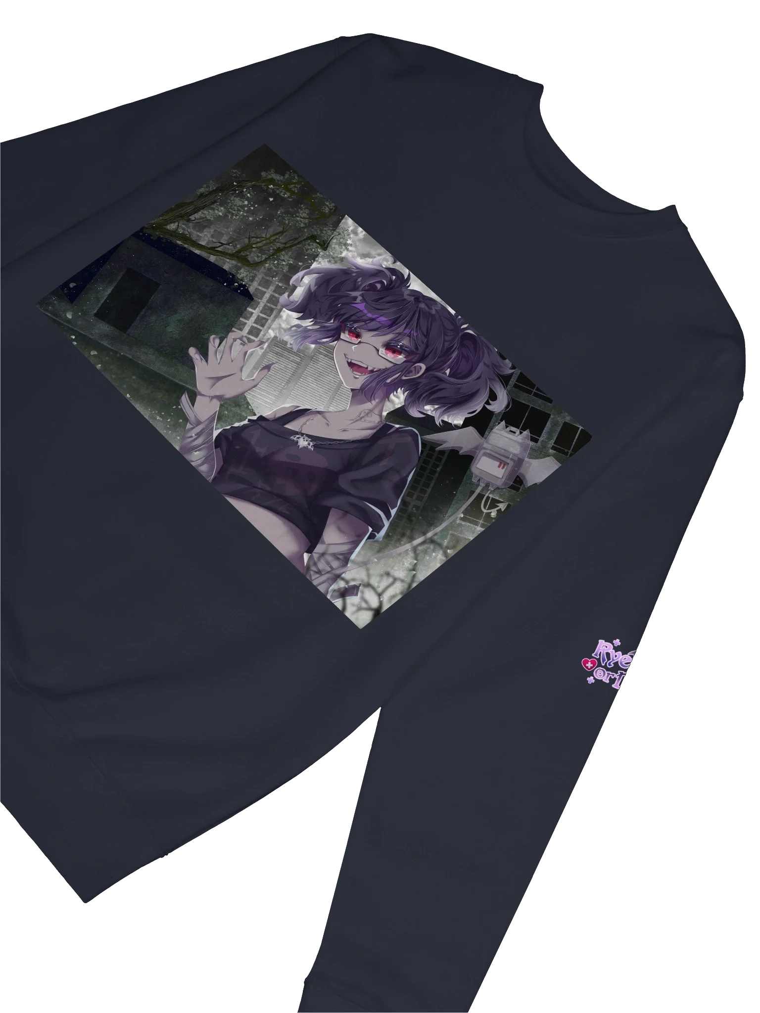 Zombie Apocalypse Rye Crew Sweatshirt (Front Design) product image (6)