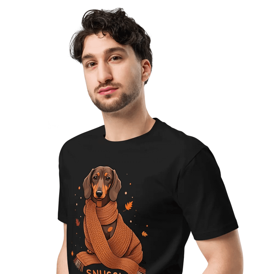 Dachshund Snuggle Season Sweatshirt - Cozy Fall Dog Lover Apparel product image (4)