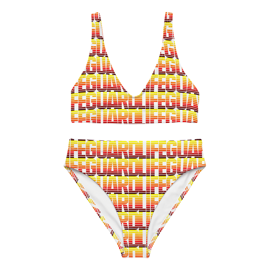 Lifeguard Sunrise All-Over Print Two-Piece Swimsuit product image (1)