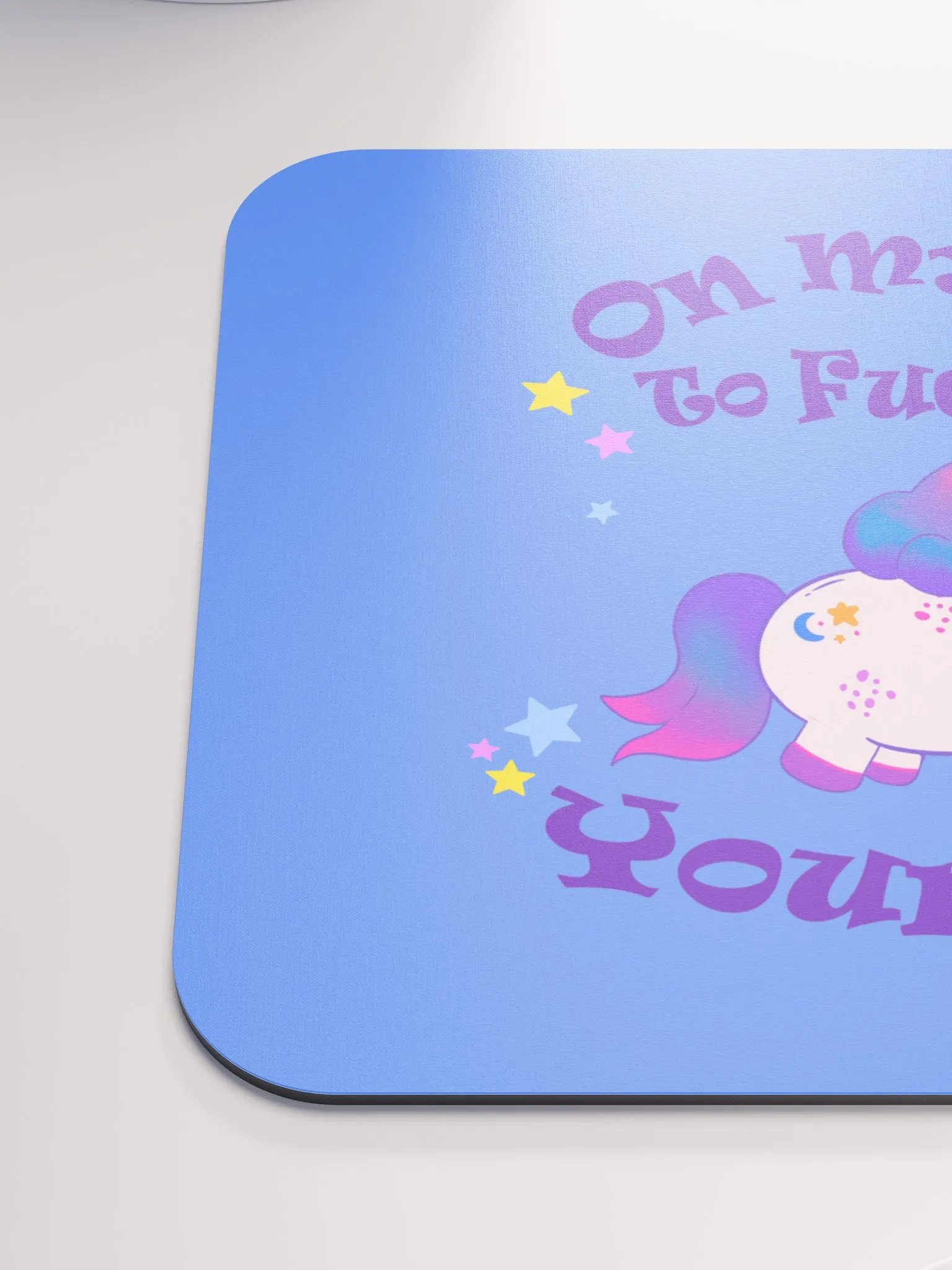 Rainbow Unicorn Mouse Pad product image (6)