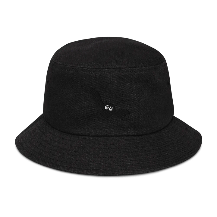 Spooky Eyes Halloween Denim Bucket Hat product image (1)