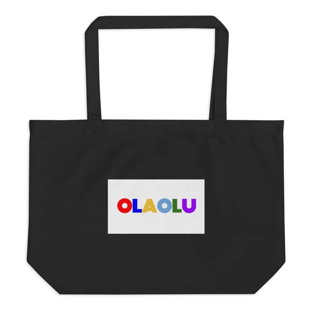 Vibrant OLAOLU Cotton Tote product image (1)
