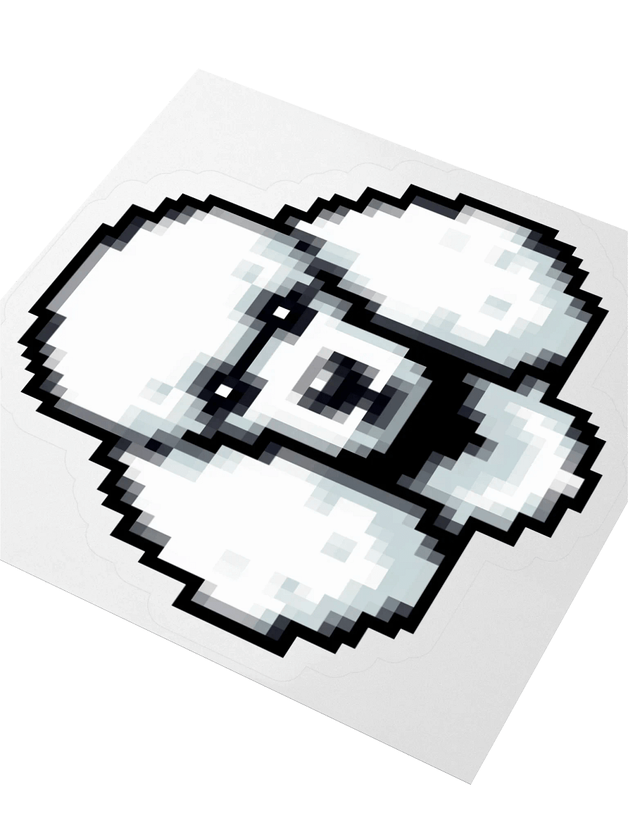 Pixel Poodle Sticker Available In 3 Sizes product image (5)