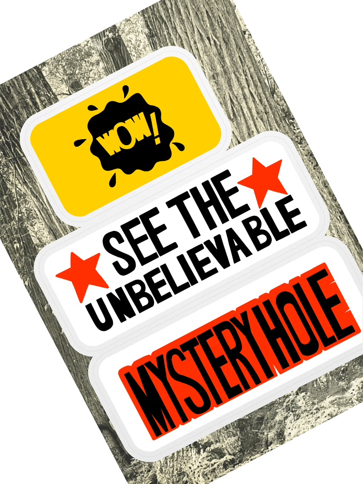 Wow! Mystery Hole sticker product image (1)