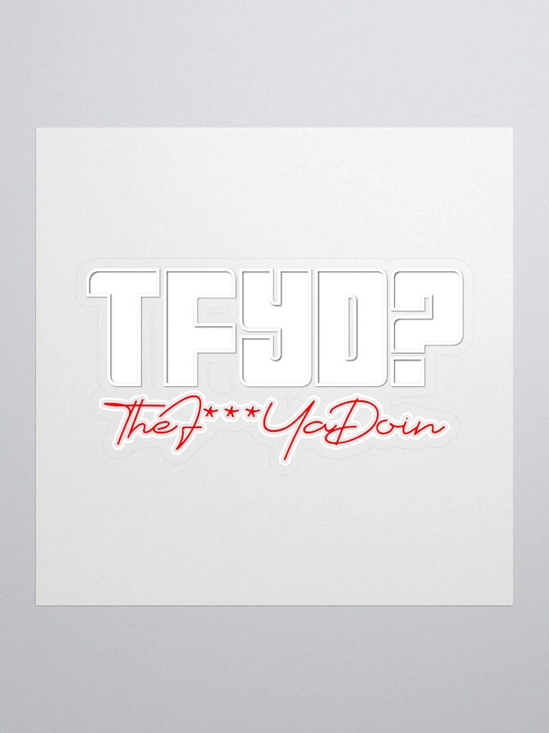 TFYD Sticker