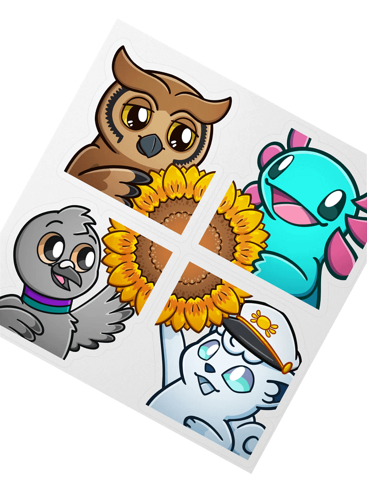 Sunflower Stickers product image (2)