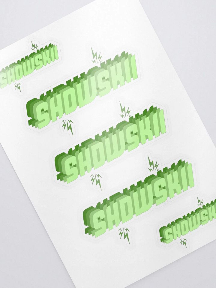 CONCEPT STICKERS VOL 1 / GREEN product image (2)