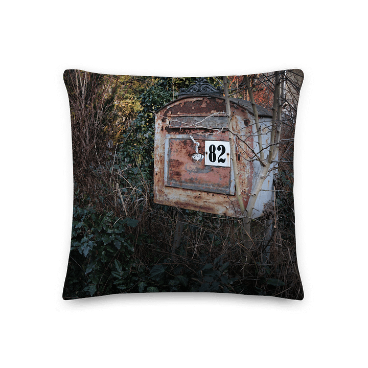 Premium-Kissen - Rostiger Briefkasten product image (2)