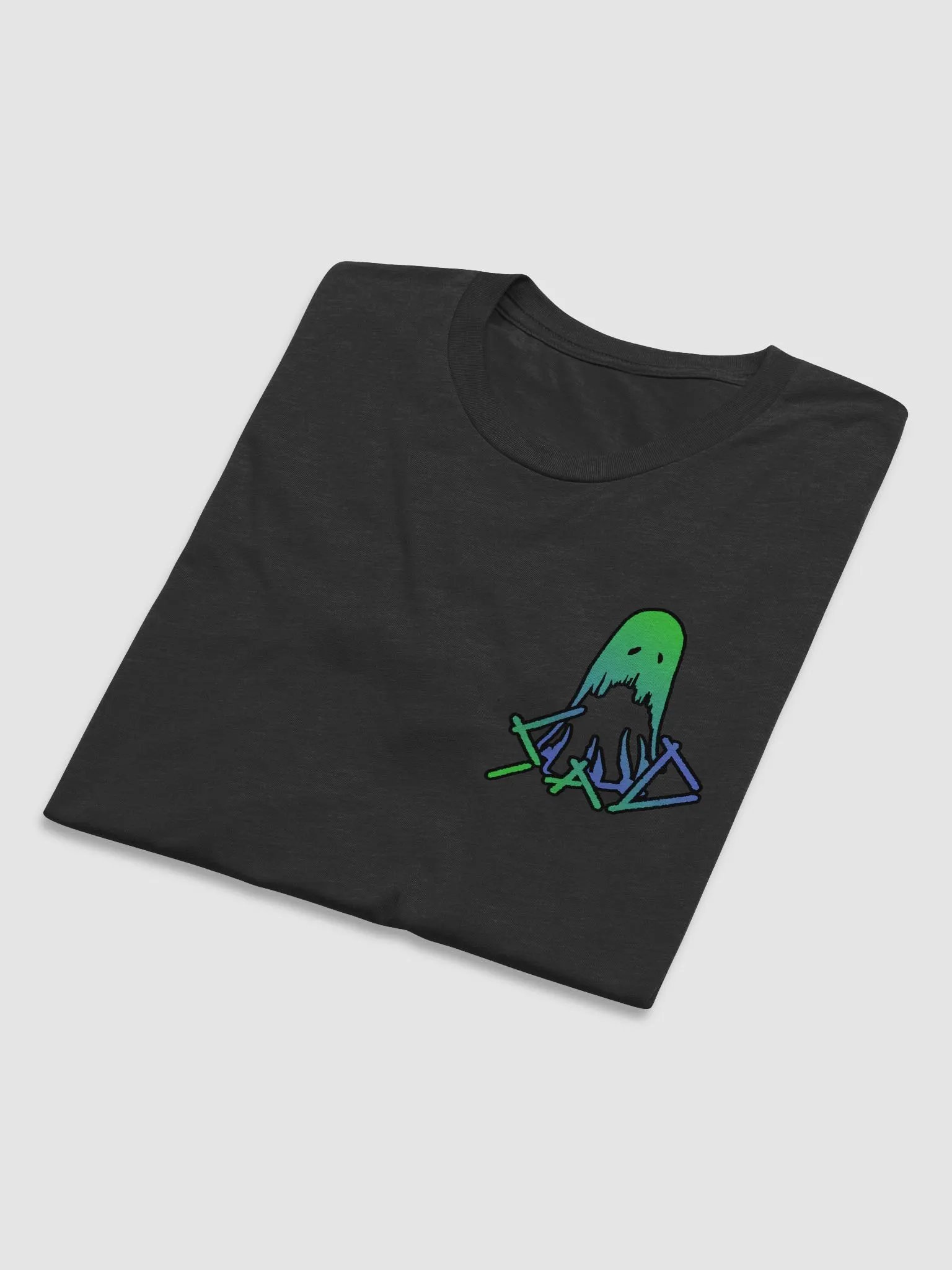 SaD Tee - Green and Blue product image (5)