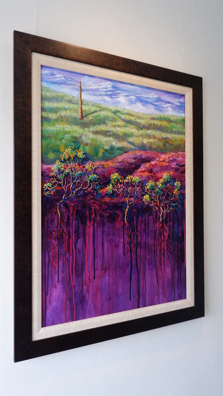 "Menara Paling Utara" Painting by Deni Je product image (2)