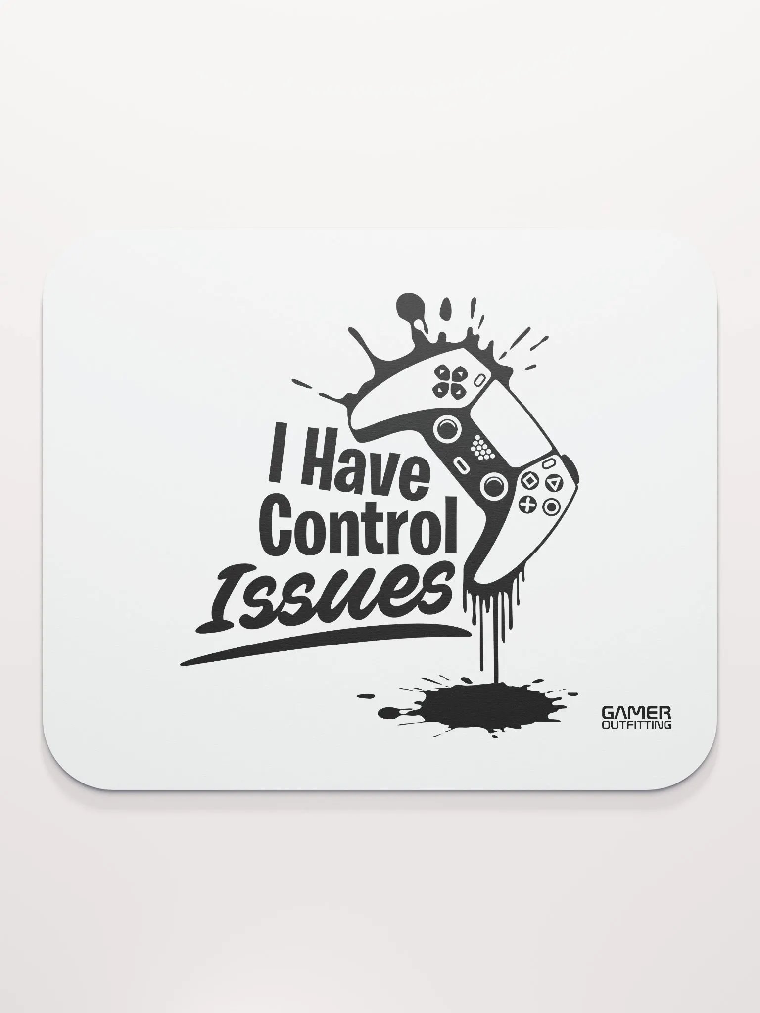 Gamer Control Issues Mouse Pad product image (2)