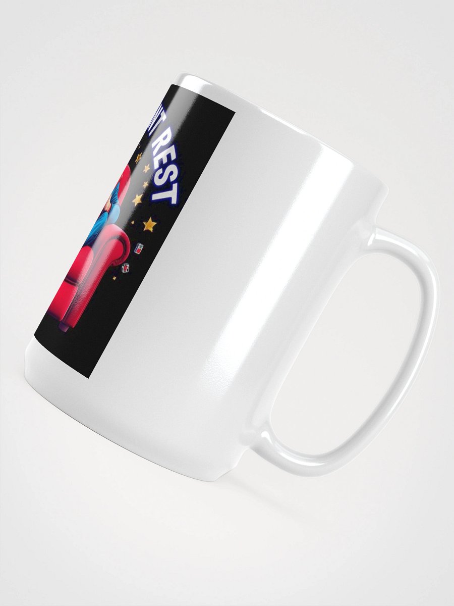 Superhero Moment Rest White Glossy Mug product image (4)