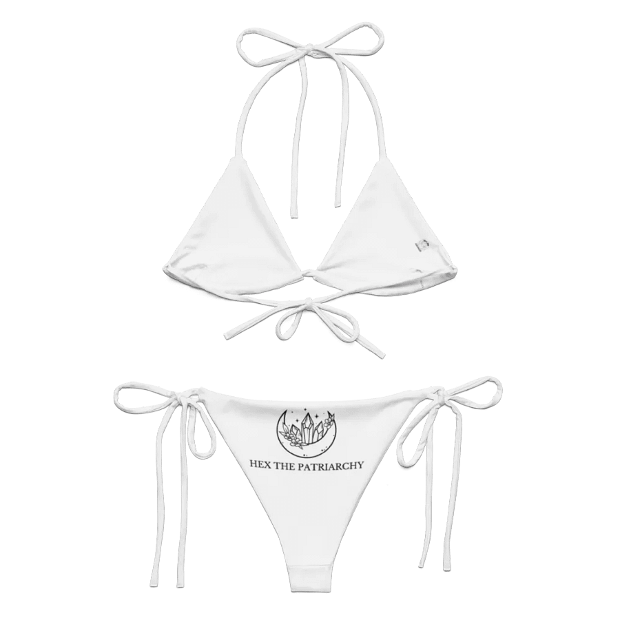 Hex The Patriarchy tie-up swimsuit product image (2)