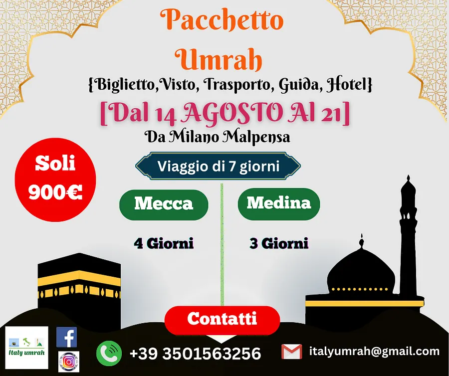 Umrah Package August product image (1)