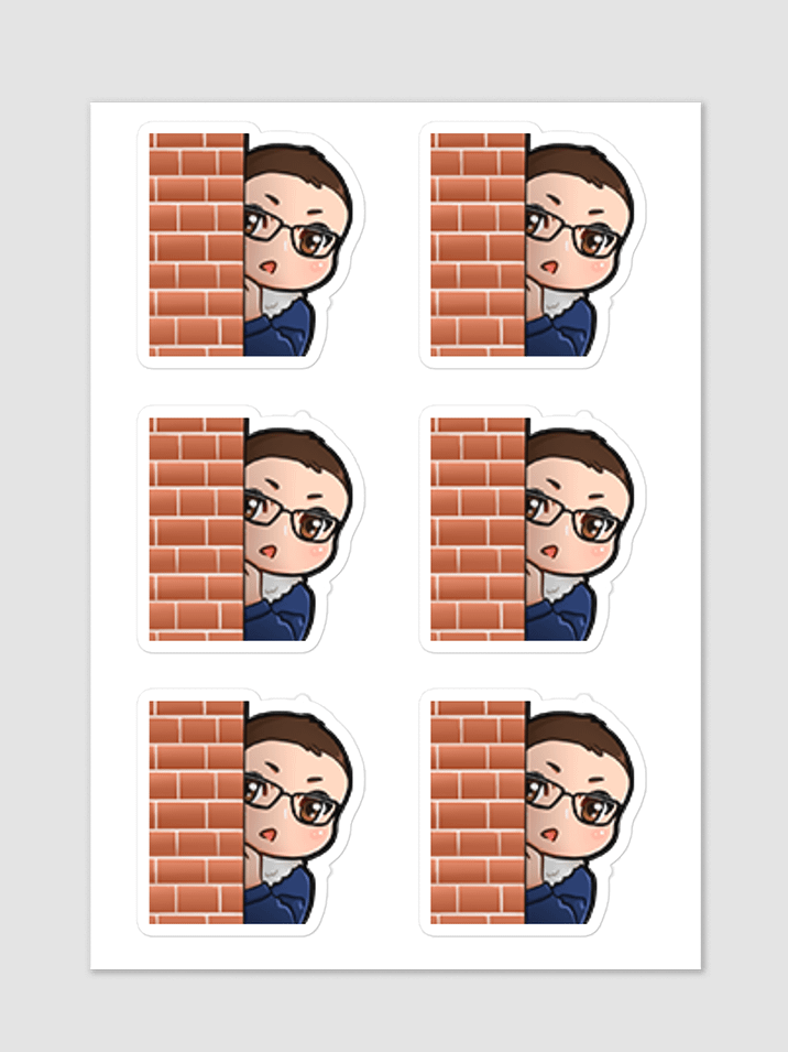 [wildlifesam] Lurk sticker sheet product image (1)