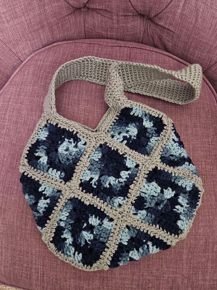 Granny Square Market Bag product image (1)