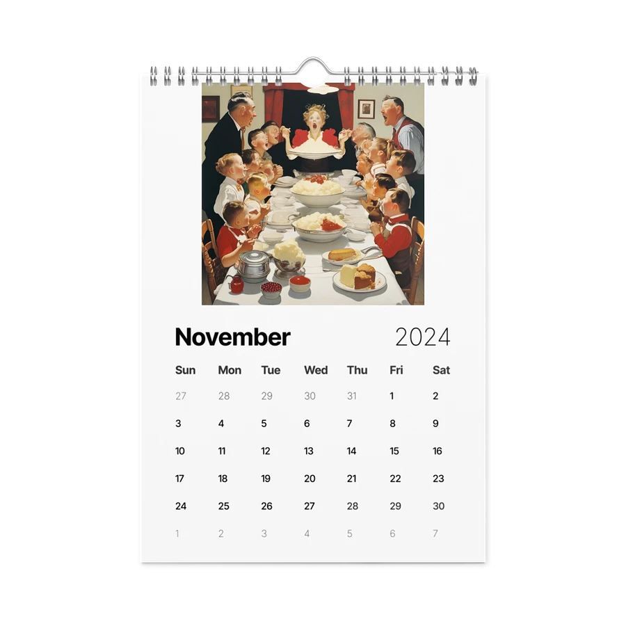 12 Great Holidays of America Calendar product image (15)