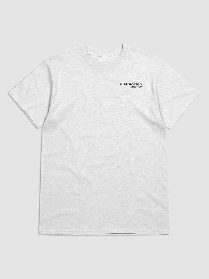 Diffraction Logo Tee - Light w/ Dark Logo product image (1)